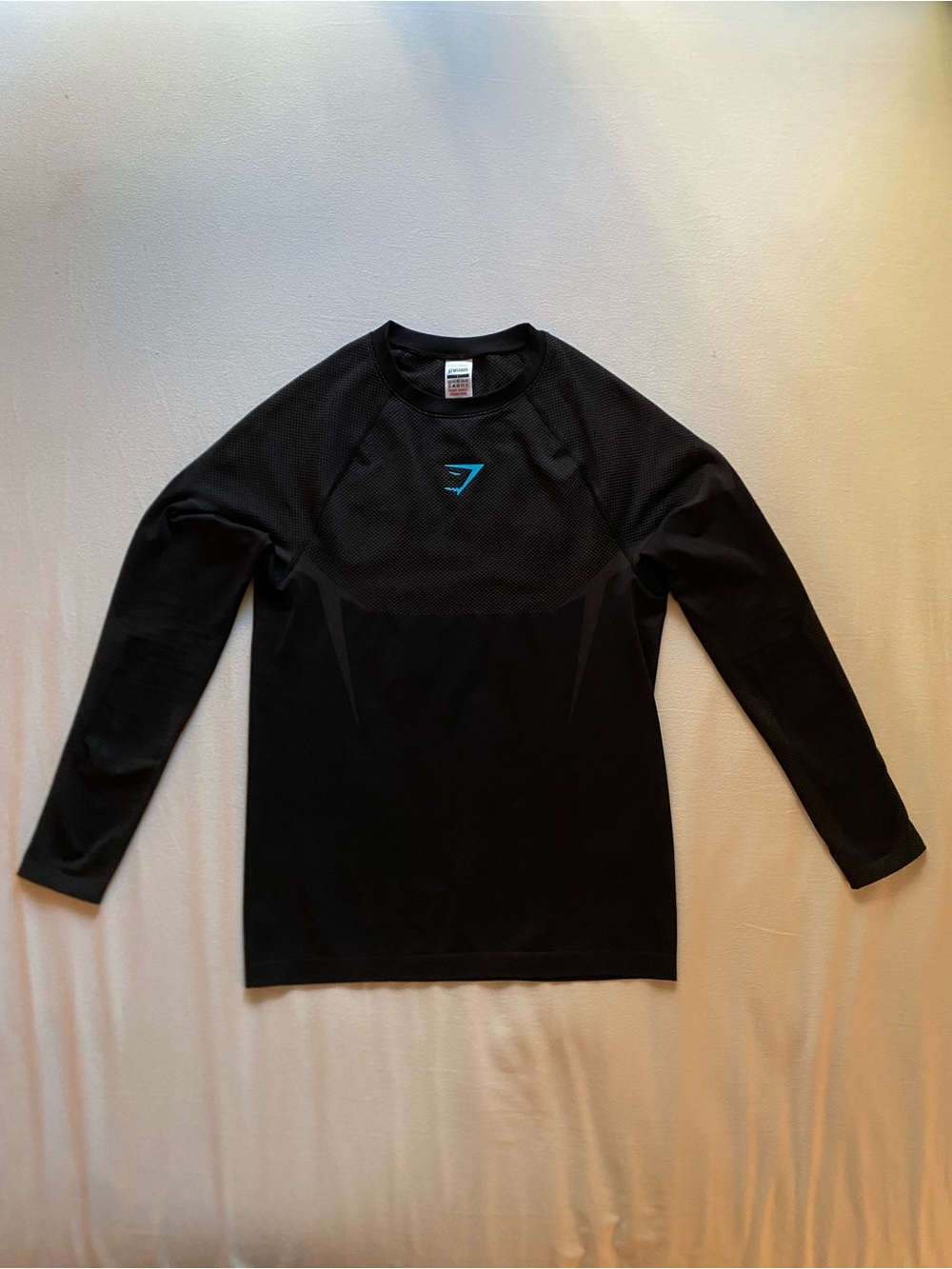 Gymshark Onyx v5.0 Blue Long Sleeve - Picture 3 of 4